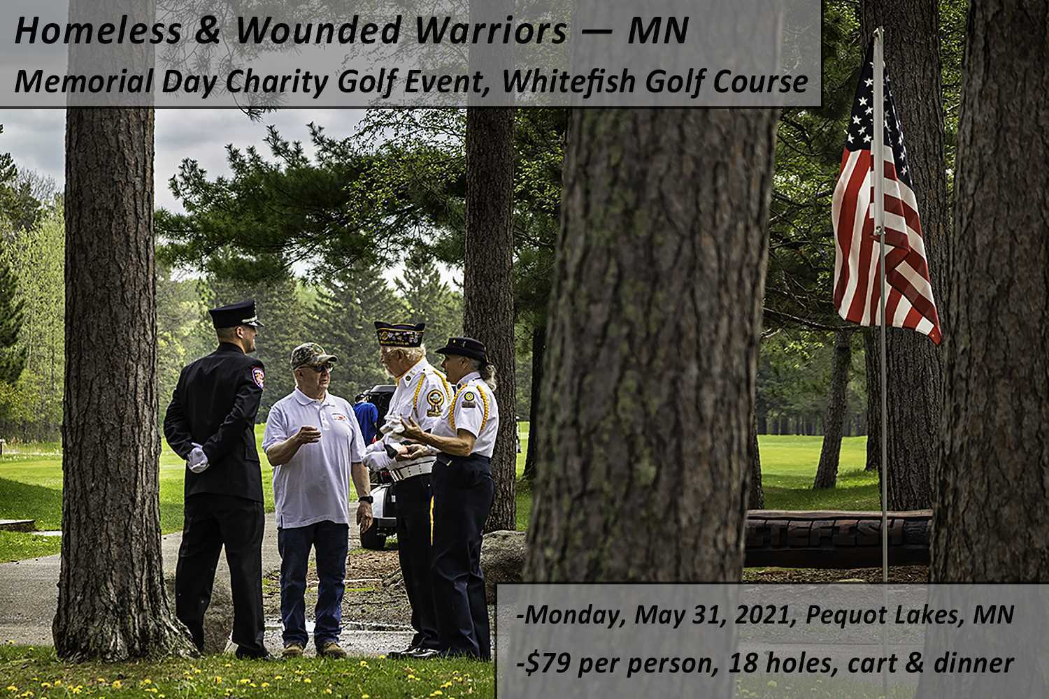 Annual Homeless and Wounded Warriors golf tourney set